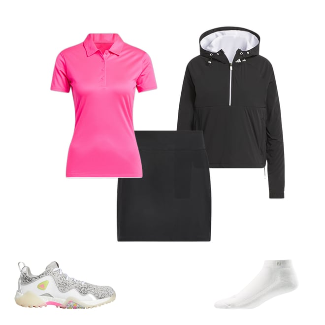 adidas Ultimate365 Tour WIND.RDY Pullover Sweatshirt - Blue, Women's Golf