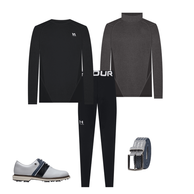 Under Armour Men's ColdGear Armour Fitted Mock | Golf Galaxy
