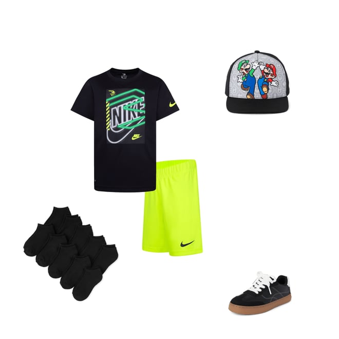 1st bundle featuring 3 items which compliment Boys Nike 3BRAND by Russell Wilson Graphic 2-Piece Outfit Set