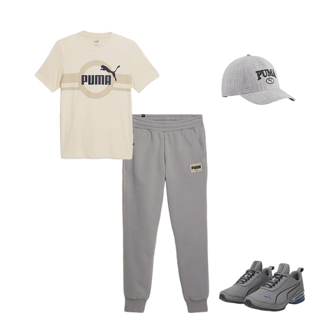 Puma mens sweatpants in short length sale