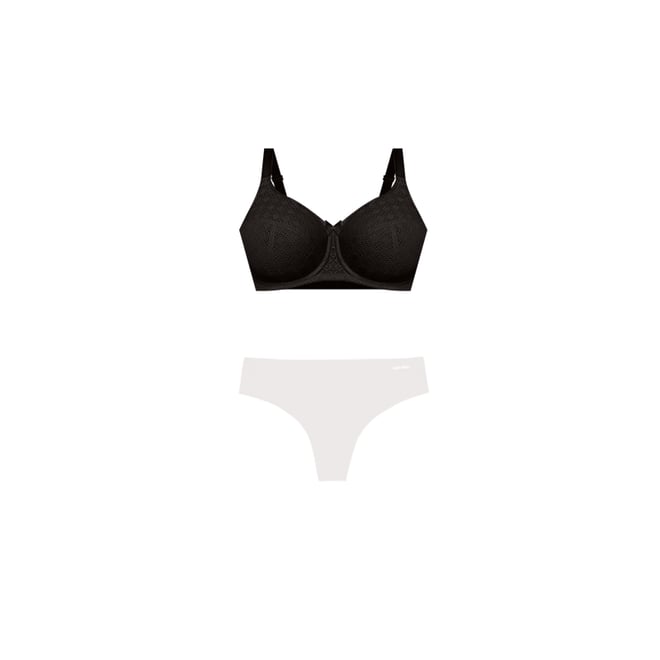 Glamorise Full Figure Lace Comfort Wonderwire Underwire Bra 9855