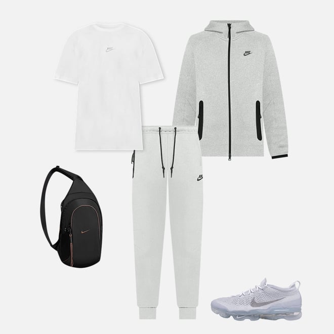 Nike Tech Fleece Jogger In Gray 805162-063, ModeSens