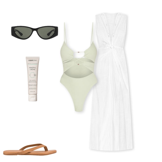 1st bundle featuring 4 items which compliment Travel Mineral Crème SPF 50
