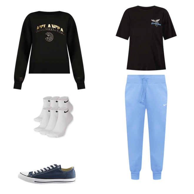 Shop Nike NSW Phoenix Fleece Pants DQ5688-450 blue