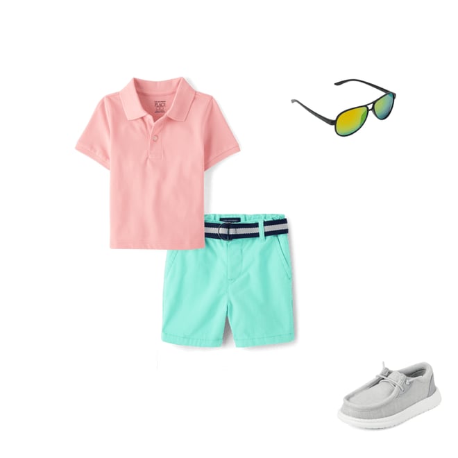 3rd bundle featuring 3 items which compliment Baby And Toddler Boys Belted Chino Shorts