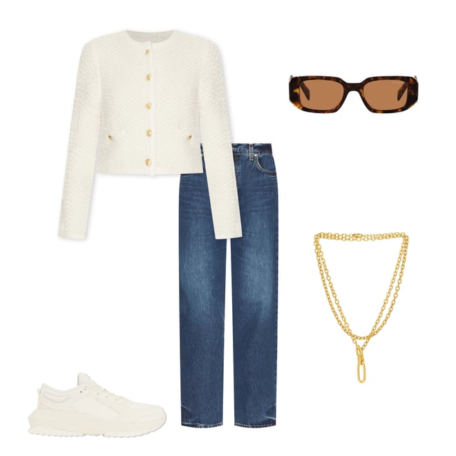 1st bundle featuring 4 items which compliment Bella Low Rise Boyfriend Jeans