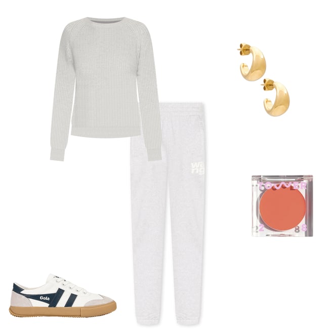 1st bundle featuring 4 items which compliment Badminton Sneaker