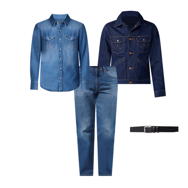 Indigood Icons 124MJ Western Jacket in Rinse