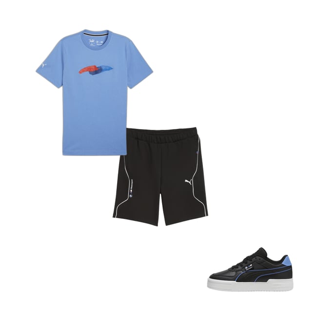 Puma bmw shorts gold clearance