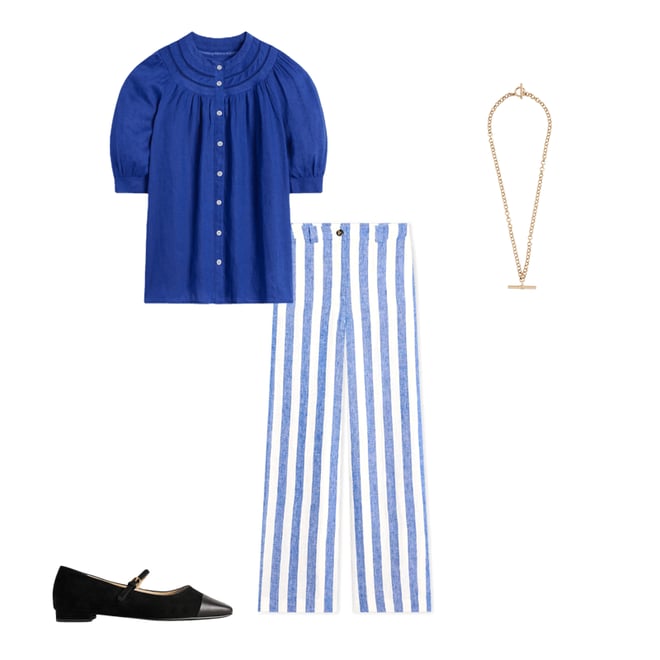 6th bundle featuring 3 items which compliment Westbourne Linen Pants