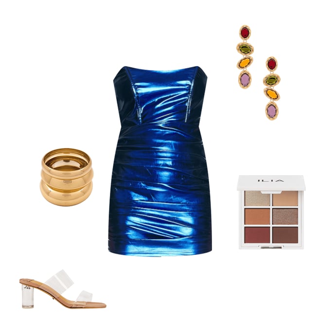 1st bundle featuring 4 items which compliment Nellie Strapless Dress