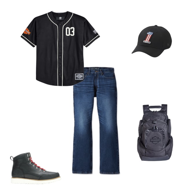 Men's Museum Baseball Jersey | Harley-Davidson USA