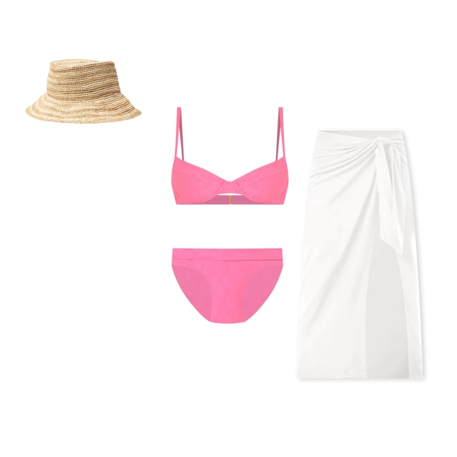 3rd bundle featuring 3 items which compliment Isadora Bucket Hat