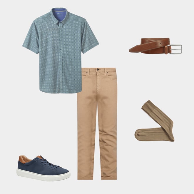 4th bundle featuring 4 items which compliment Pima Cotton Ribbed Socks
