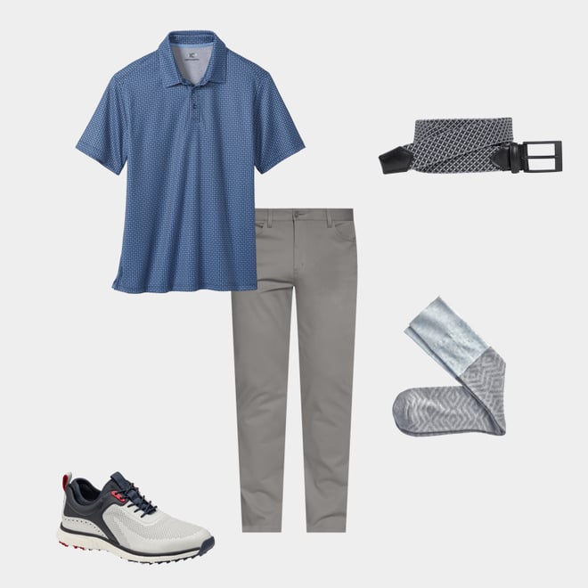 4th bundle featuring 4 items which compliment Diamond Colorblock Socks