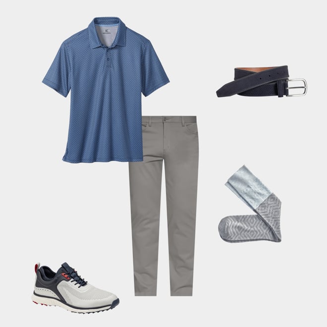 1st bundle featuring 4 items which compliment Diamond Colorblock Socks