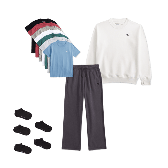 7-pack icon crew tees