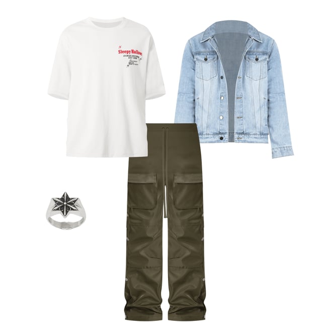 Every Day Trucker Jacket - Light Blue | mnml | shop now
