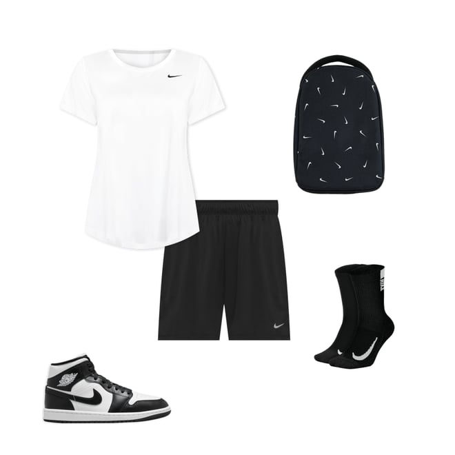Women's Air Jordan 1 Mid 'Panda' | Dick's Sporting Goods Women's Air Jordan 1 Mid 'Panda' | Dick's Sporting Goods