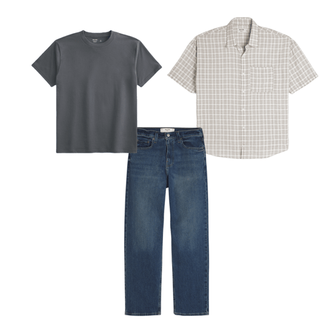 Dark Wash Baggy Jeans
