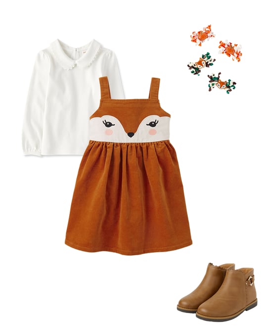 Girls fox jumper sales