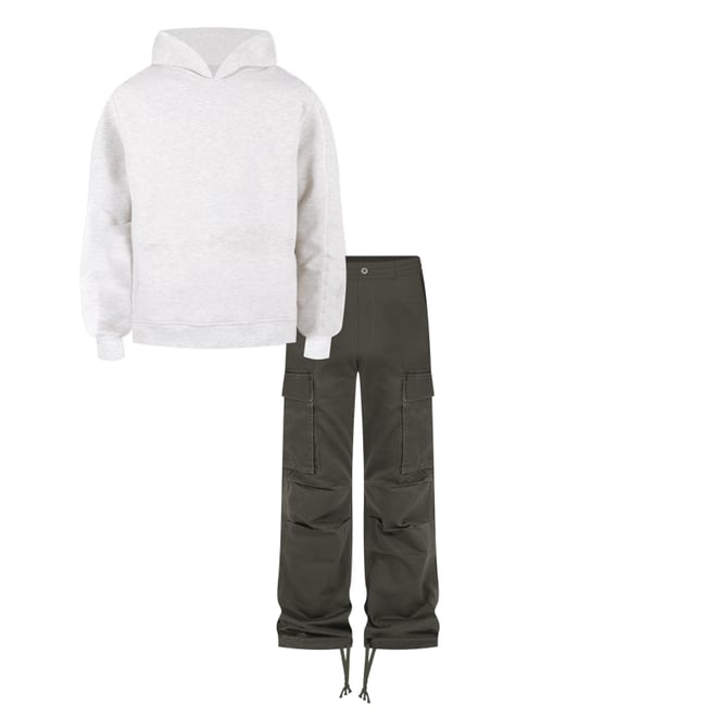 Vintage Twill Cargo Pants - Dusk | mnml | shop now Vintage Twill Cargo Pants - Dusk | mnml | shop now