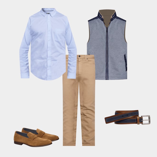 1st bundle featuring 4 items which compliment Reversible Vest