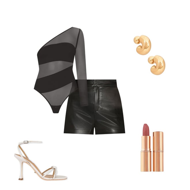 Undress Code Sex And The City Bodysuit in Black | REVOLVE