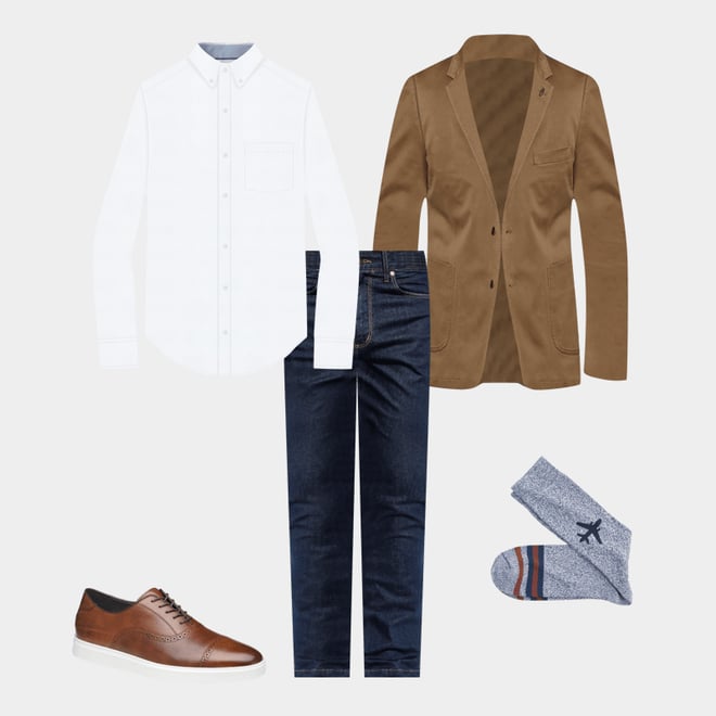 3rd bundle featuring 4 items which compliment Heathered Boot Socks