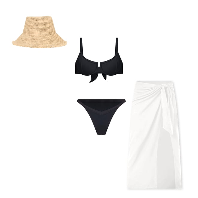 3rd bundle featuring 3 items which compliment Ribbed Winona Bikini Bottom