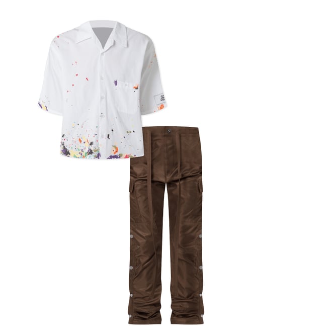 1st bundle featuring 1 items which compliment Snap Zipper II Cargo Pants - Brown