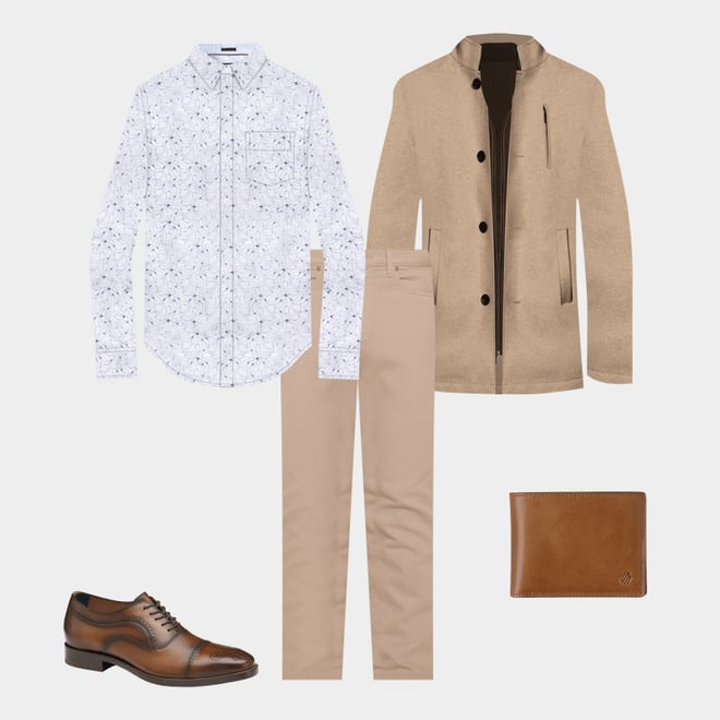 9th bundle featuring 4 items which compliment Printed Cotton Shirt