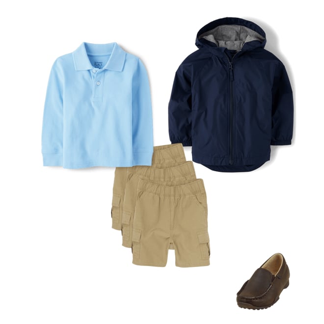 2nd bundle featuring 3 items which compliment Baby And Toddler Boys Pull On Cargo Shorts 3-Pack