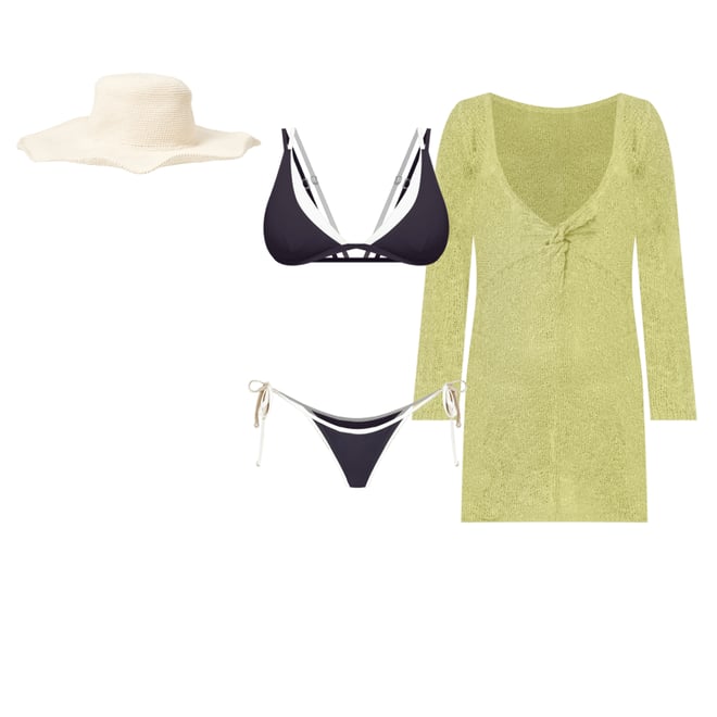 4th bundle featuring 3 items which compliment Seamless Finneas Bikini Top