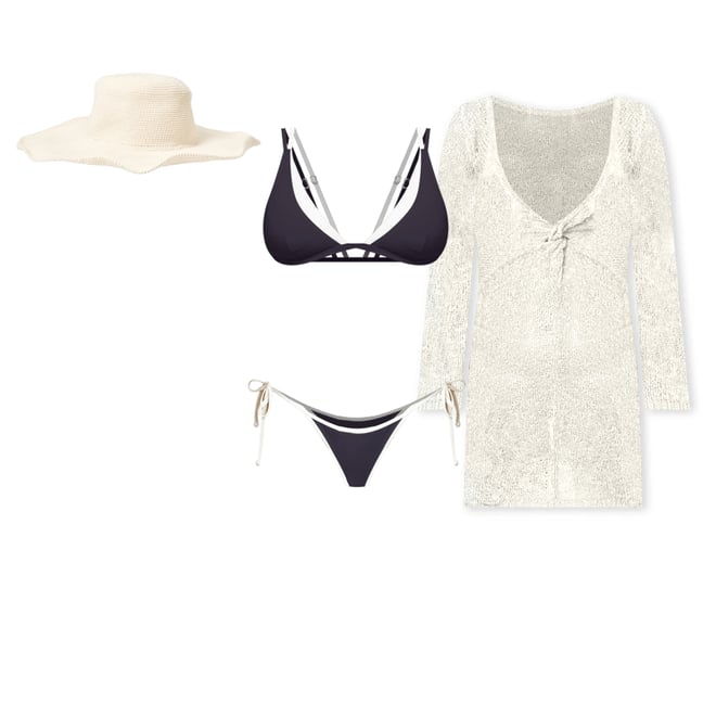 4th bundle featuring 3 items which compliment Seamless Finneas Bikini Top