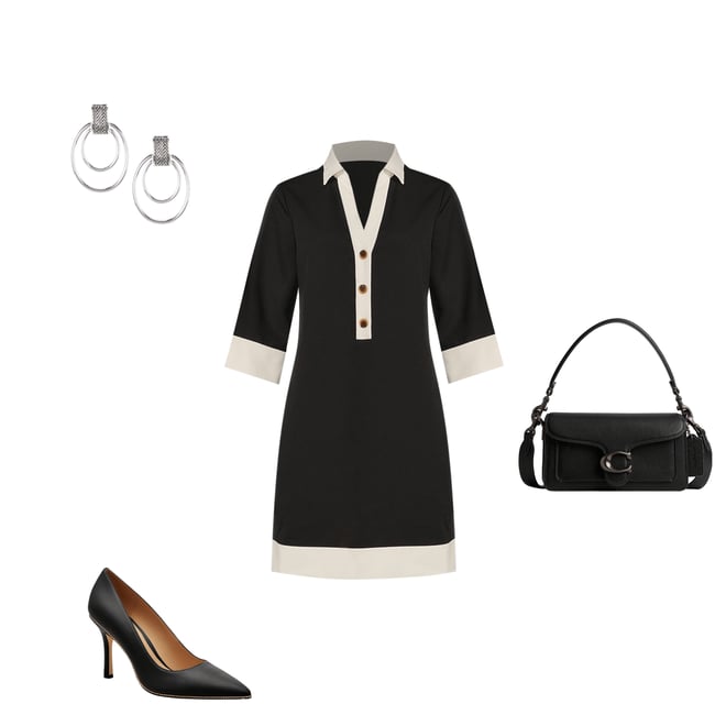 レディースウェア Theredthread S oval pleats dress