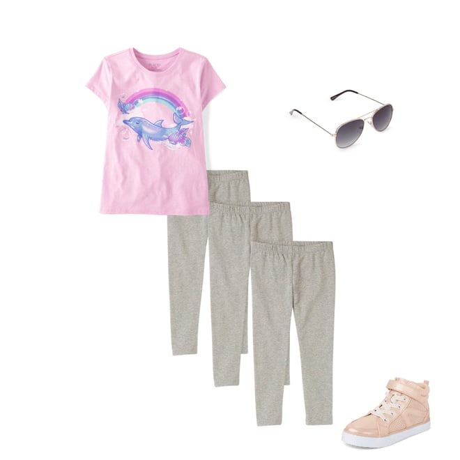 1st bundle featuring 3 items which compliment Girls Leggings 3-Pack