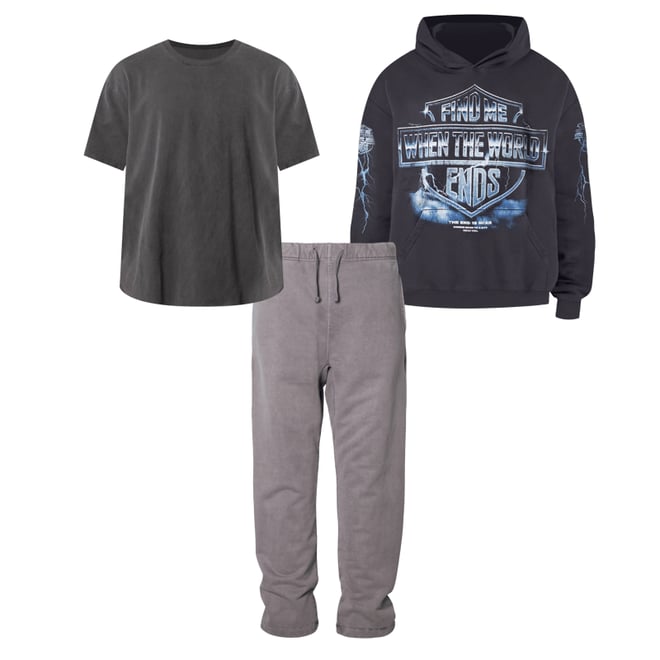 Heavy Relaxed Every Day Sweatpants - Washed Mauve | mnml | shop now 