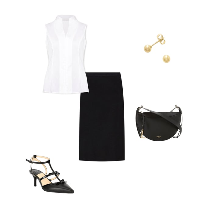 Ming Wang Mandarin Collar Sleeveless Zipper Front Cotton Ming Wang Mandarin Collar Sleeveless Zipper Front Cotton
