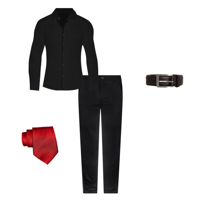 Athletic Fit Stretch Suit Pants - Black Athletic Fit Stretch Suit Pants - Black