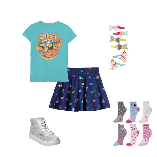 Girls 7 16 Jurassic World Camp Cretaceous Bumpy The Ankylosaurus Graphic Tee