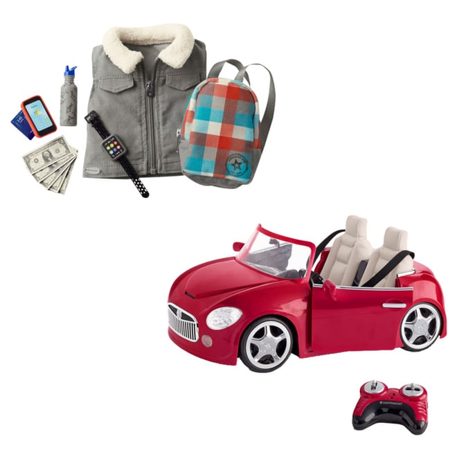 american girl sports car