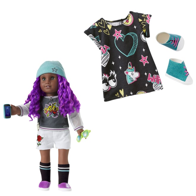 american girl ombre ballet outfit