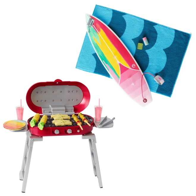 american girl grill set