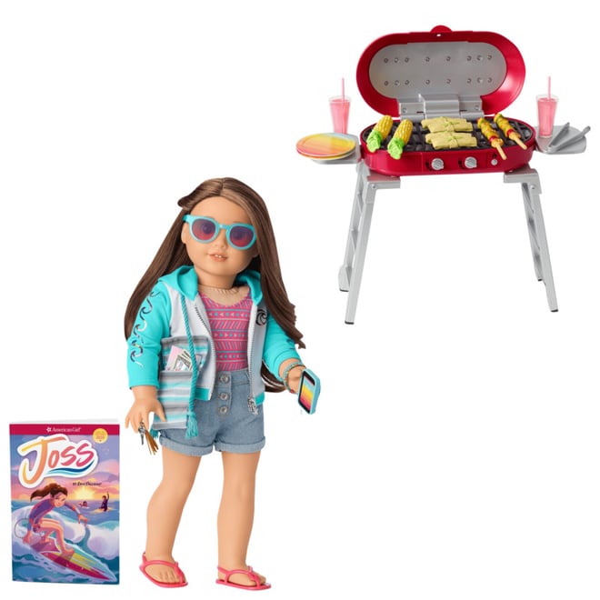 american girl grill set