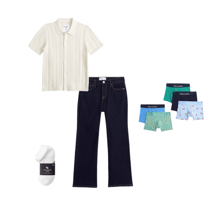 button-through sweater polo