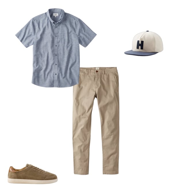 Flint and Tinder 365 Chino Pant - HB Slim - Khaki | Chino