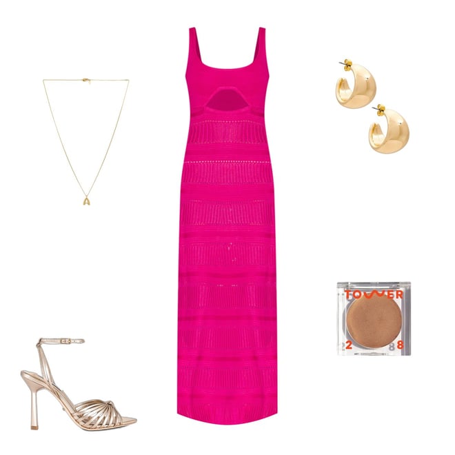 Tayla Pointelle Maxi Dress