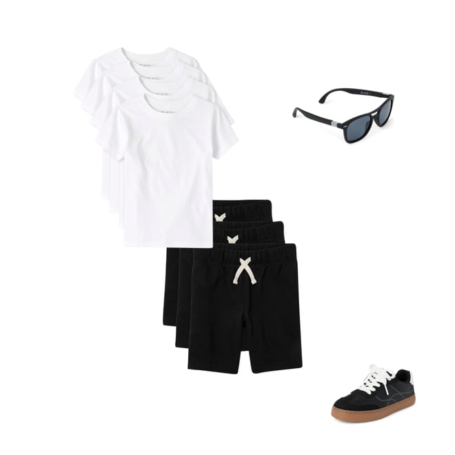 1st bundle featuring 3 items which compliment Kids French Terry Shorts 3-Pack