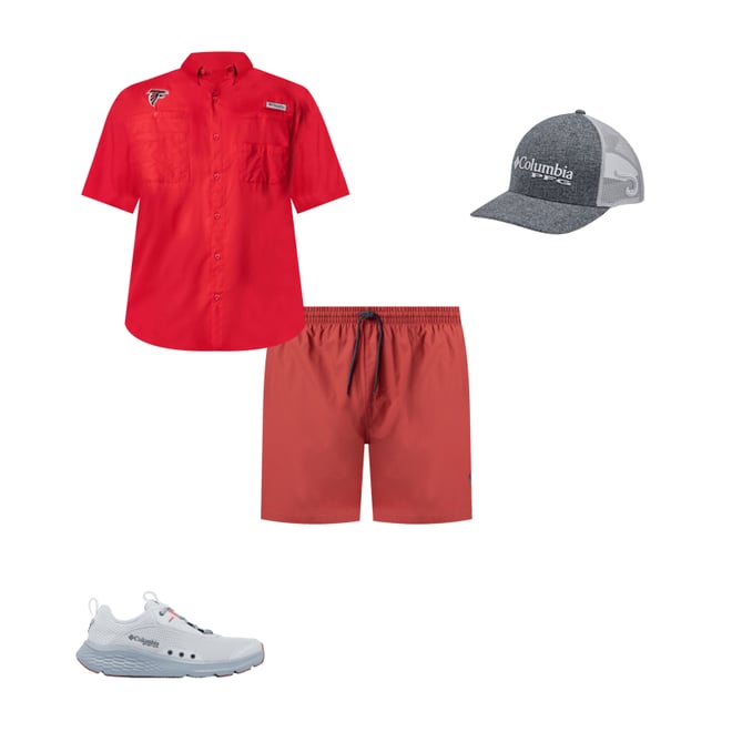 Men's PFG Tamiami™ Short Sleeve Shirt - Atlanta Falcons